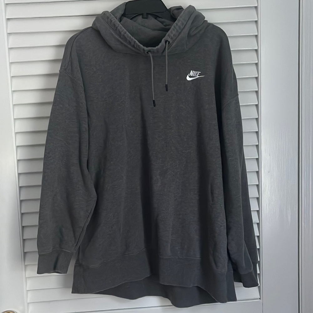 Women’s Nike NSW Rally Essentials Funnel Scuba Hoodie Sweatshirt